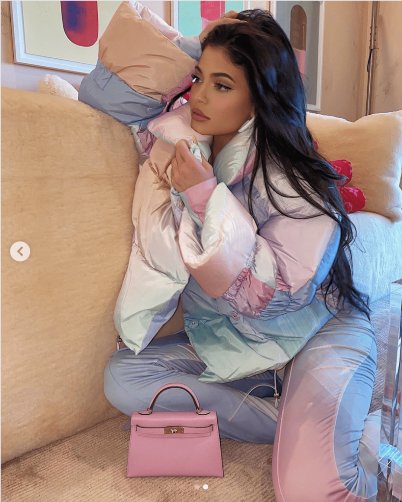 kylie jenner pastel saks potts jacket feature