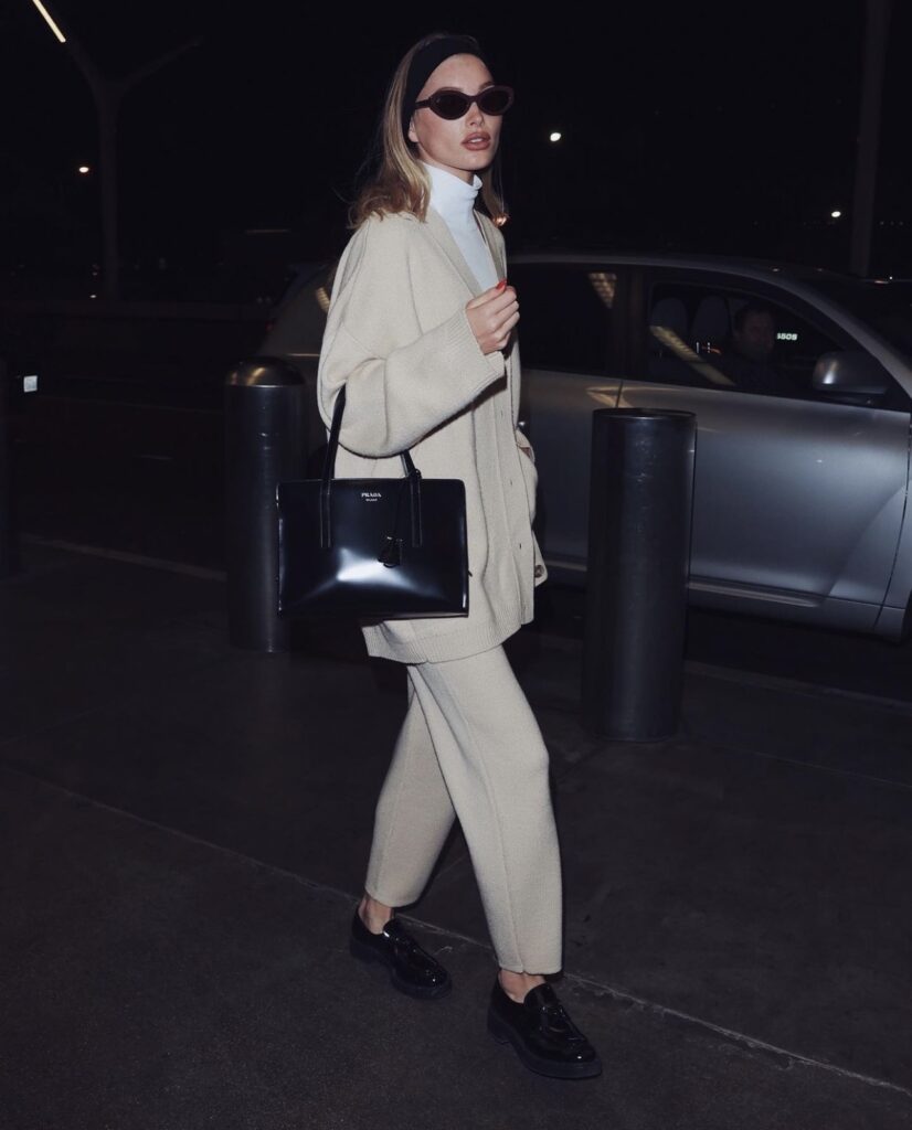 @hoskelsa wearing @prada