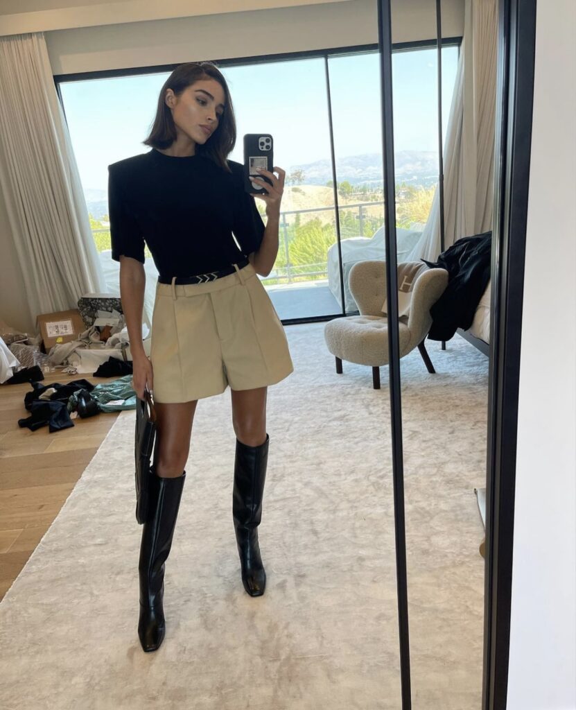 @oliviaculpo wearing @khaite ny