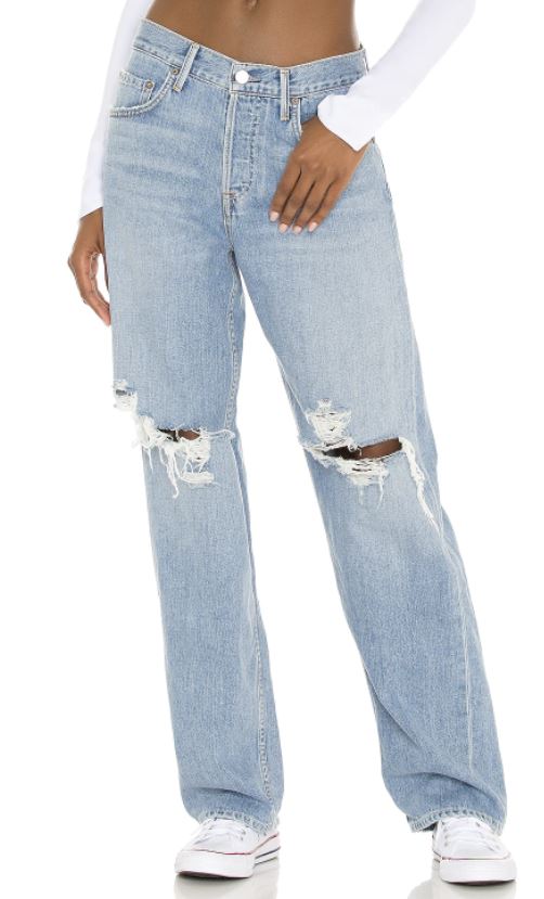 Revolve Low Rise Jeans