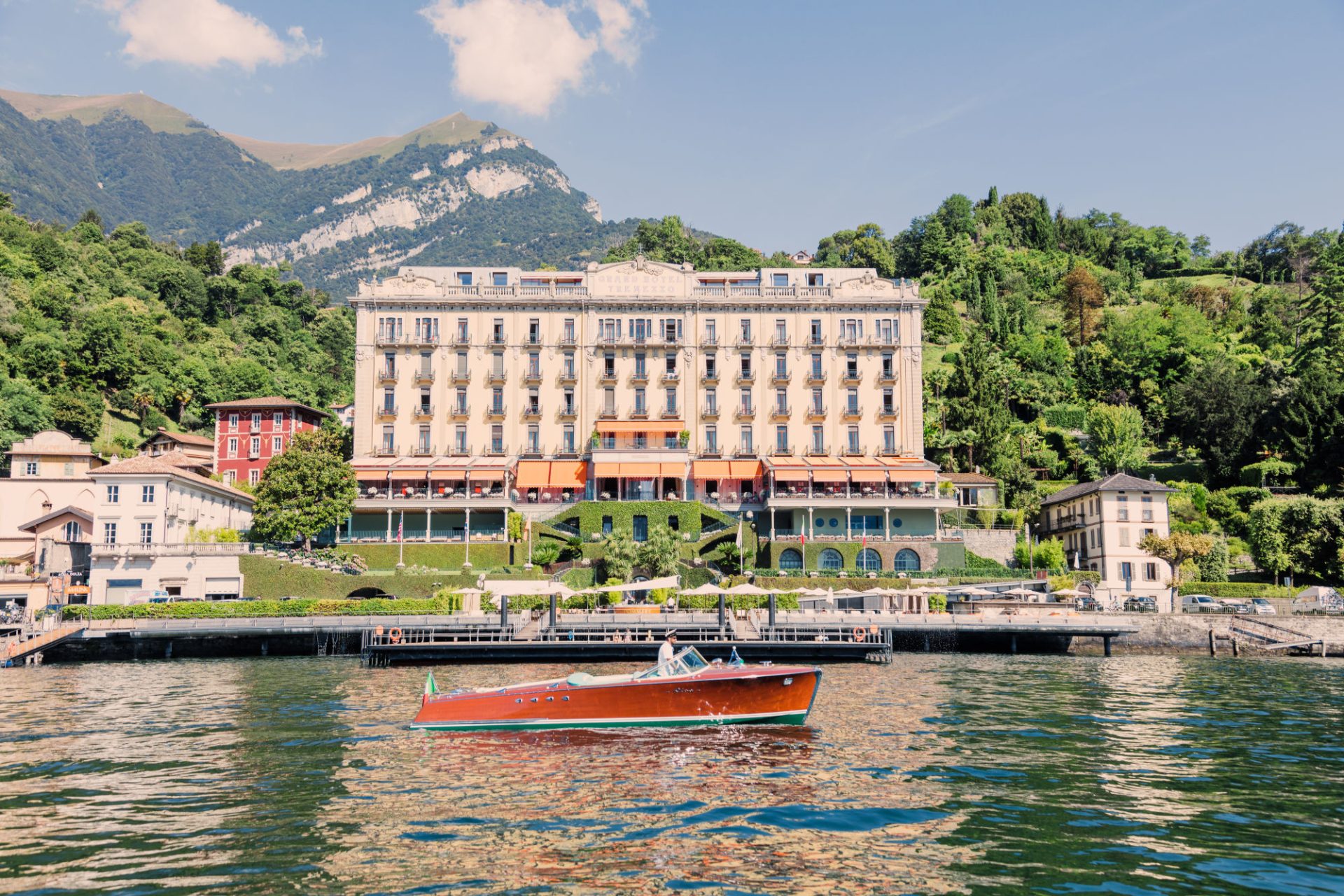 Wooden Boat Grand Hotel Tremezzo